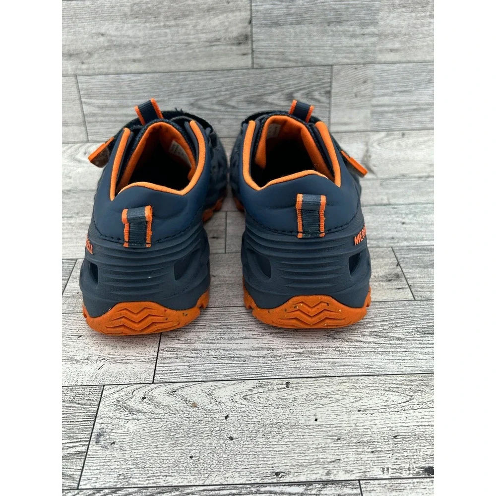 Merrell Boys Hydro 2.0 Navy Orange Water Hiking Shoes MC59705 Size 3M Big Kid